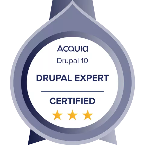 Drupal 10 Certified Expert