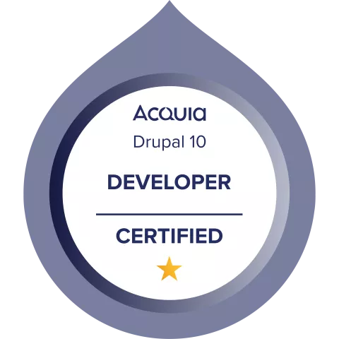 Drupal 10 Certified Developer