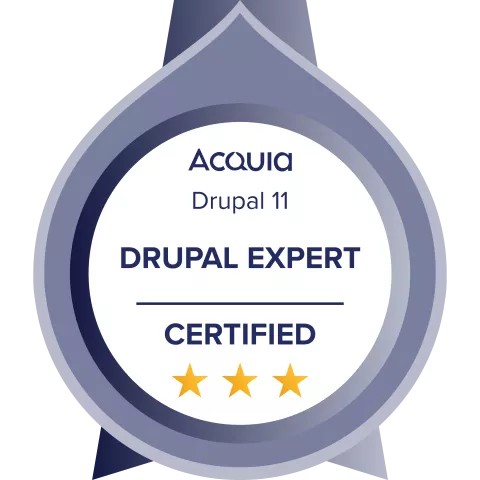 Drupal 11 Certified Expert