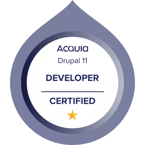 Drupal 11 Certified Developer