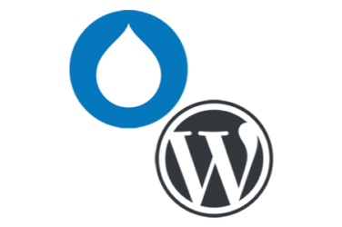 wordpress and drupal